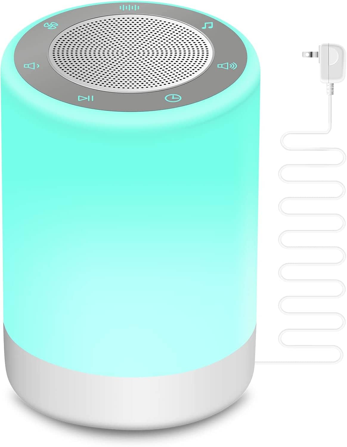 FINEAK - White Noise Machine for Baby with Night Light - Gray