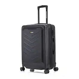 US Army - FOX PRO 24'' Expandable Medium Suitcase with TSA Lock - Black