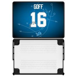 Keyscaper - Jared Goff Detroit Lions MacBook Case - Pro 16 in - Multicolor