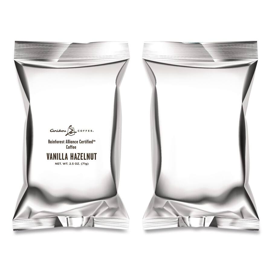 Caribou Coffee Vanilla Hazelnut Fractional Pack Case of 18 oz