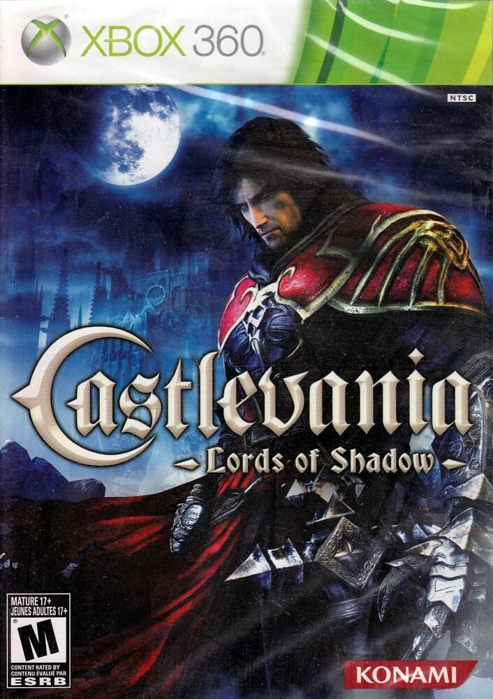 XBOX 360 NTSC  
Castlevania: Lords of Shadow  
MATURE 17+ JEUNES ADULTES 17+  
CONTENT RATED BY ESRB  
KONAMI
