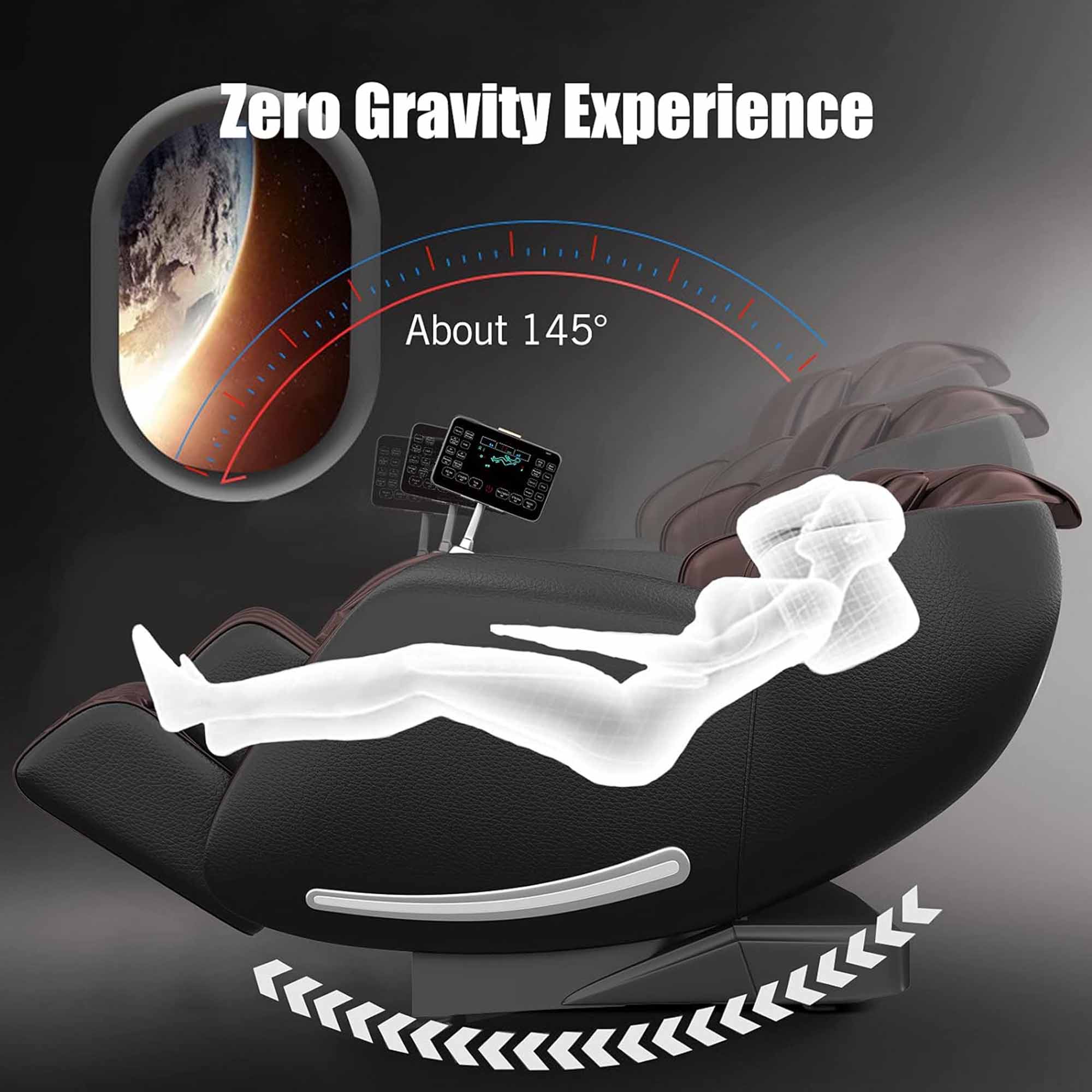 Zero Gravity Experience  
About 145°