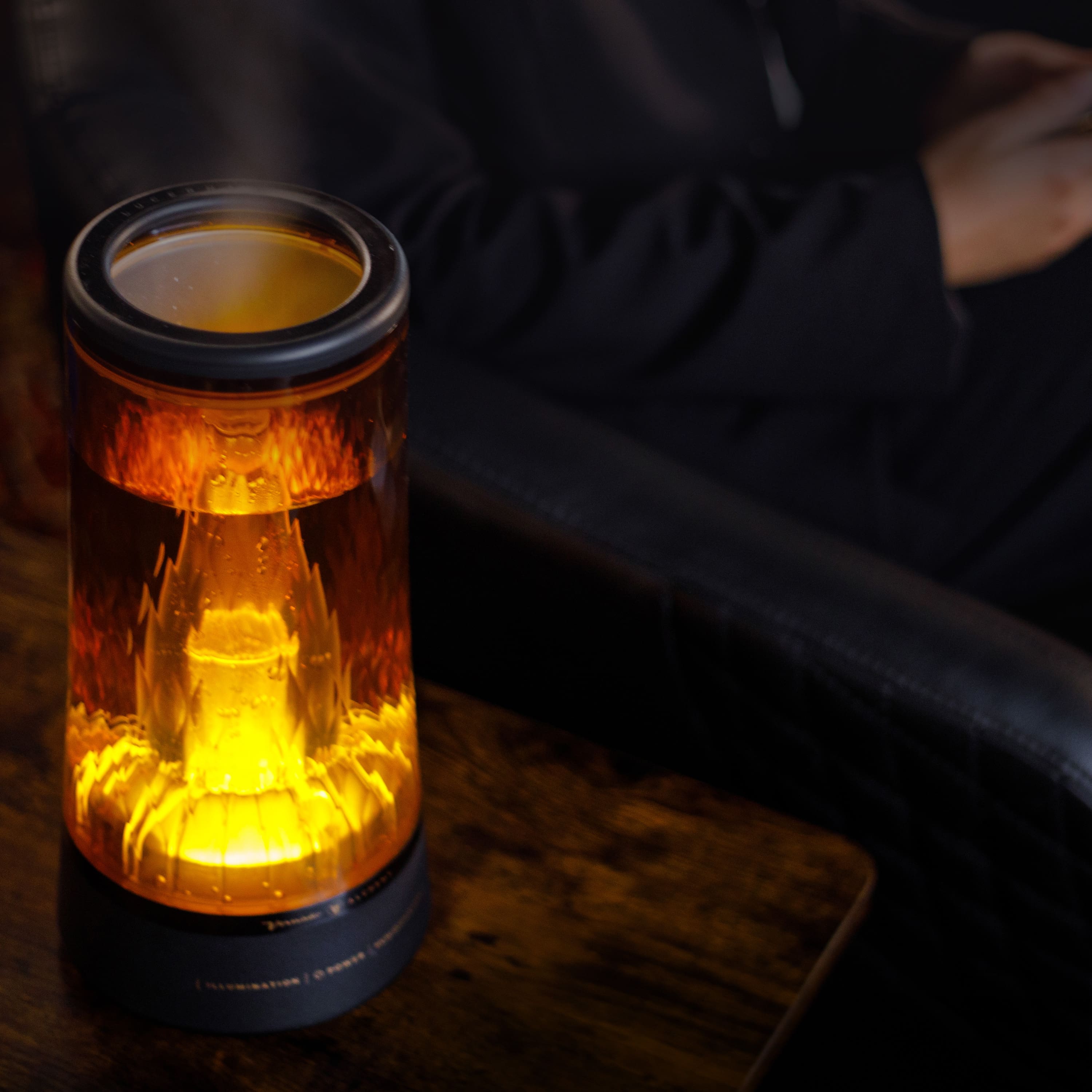 Angle. Vornado - LUCERNA 1 0.5 Gal. Ultrasonic Humidifier - Amber.