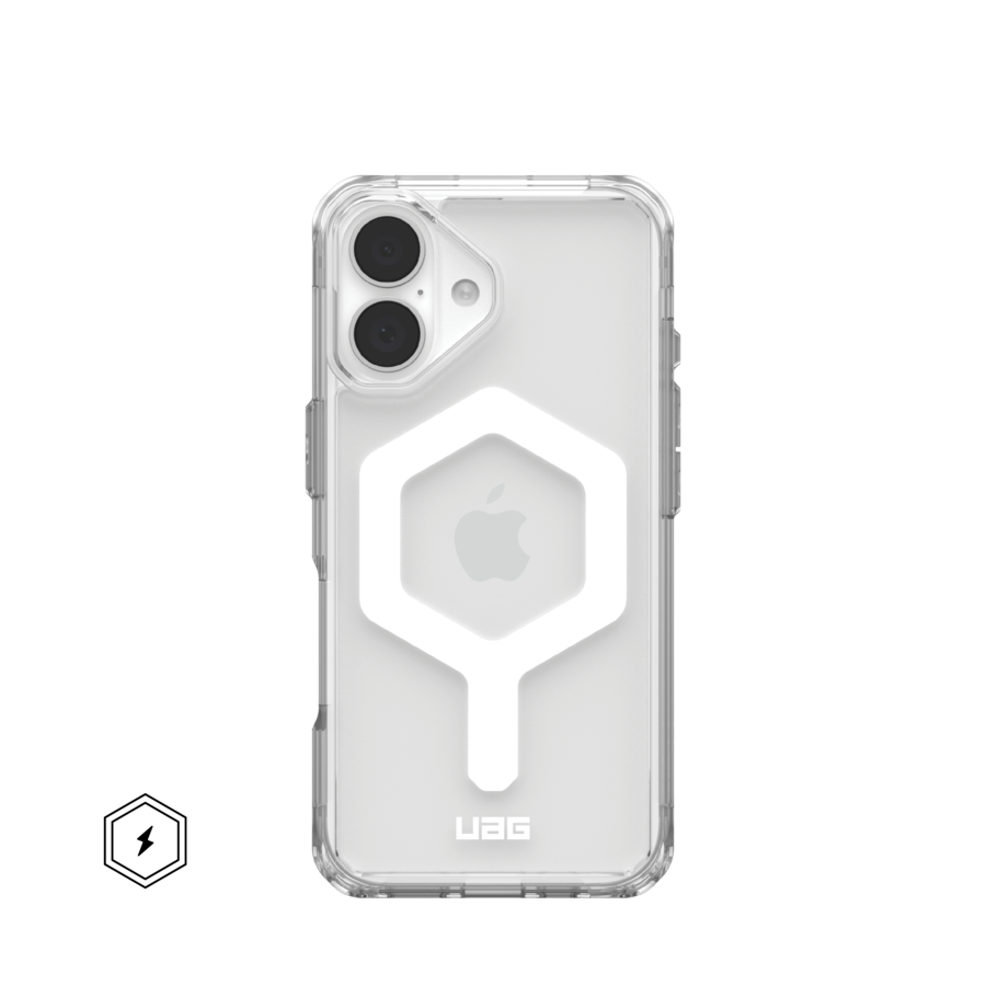 UAG Plyo Series Case with Magsafe for Apple iPhone 16 Ice/White