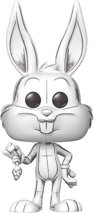 Funko - POP! Animation: Looney Tunes - Bugs Bunny, Sketched - COLLECTIBLES - Multicolor