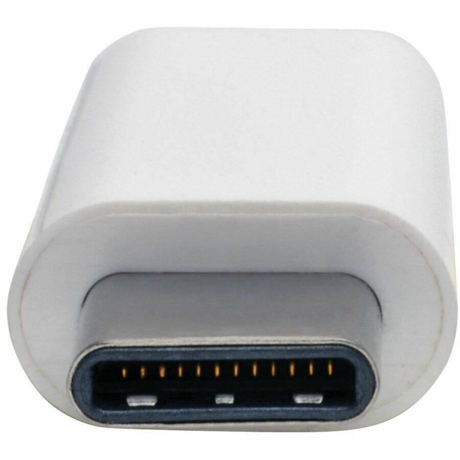 Alt View 5. Tripp Lite - Eaton Tripp Lite Series USB-C Multiport Adapter (M/2xF) - 4K HDMI, VGA, White - for Notebook/Tablet PC/Desktop.