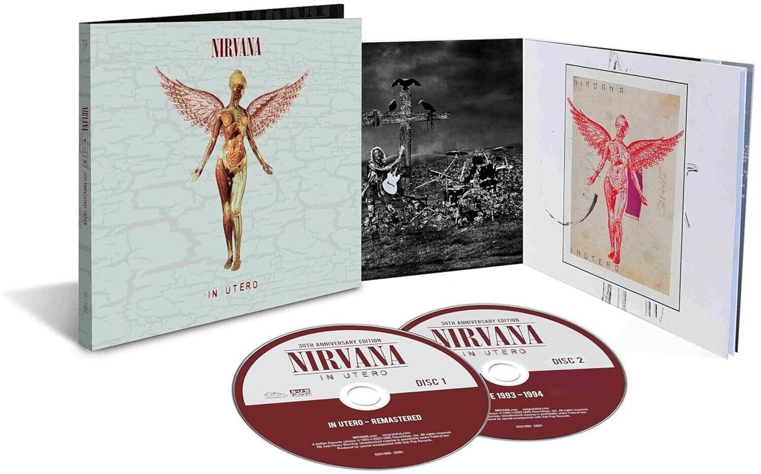 Nirvana - In Utero (30th Anniversary)   - COMPACT DISCS [CD]