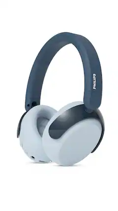Front. Philips - TAK5500 Kids Wireless Over-Ear Bluetooth Headphones with Active Noise Canceling, 85dB Volume Limit, Audio Sharing - Real Teal.