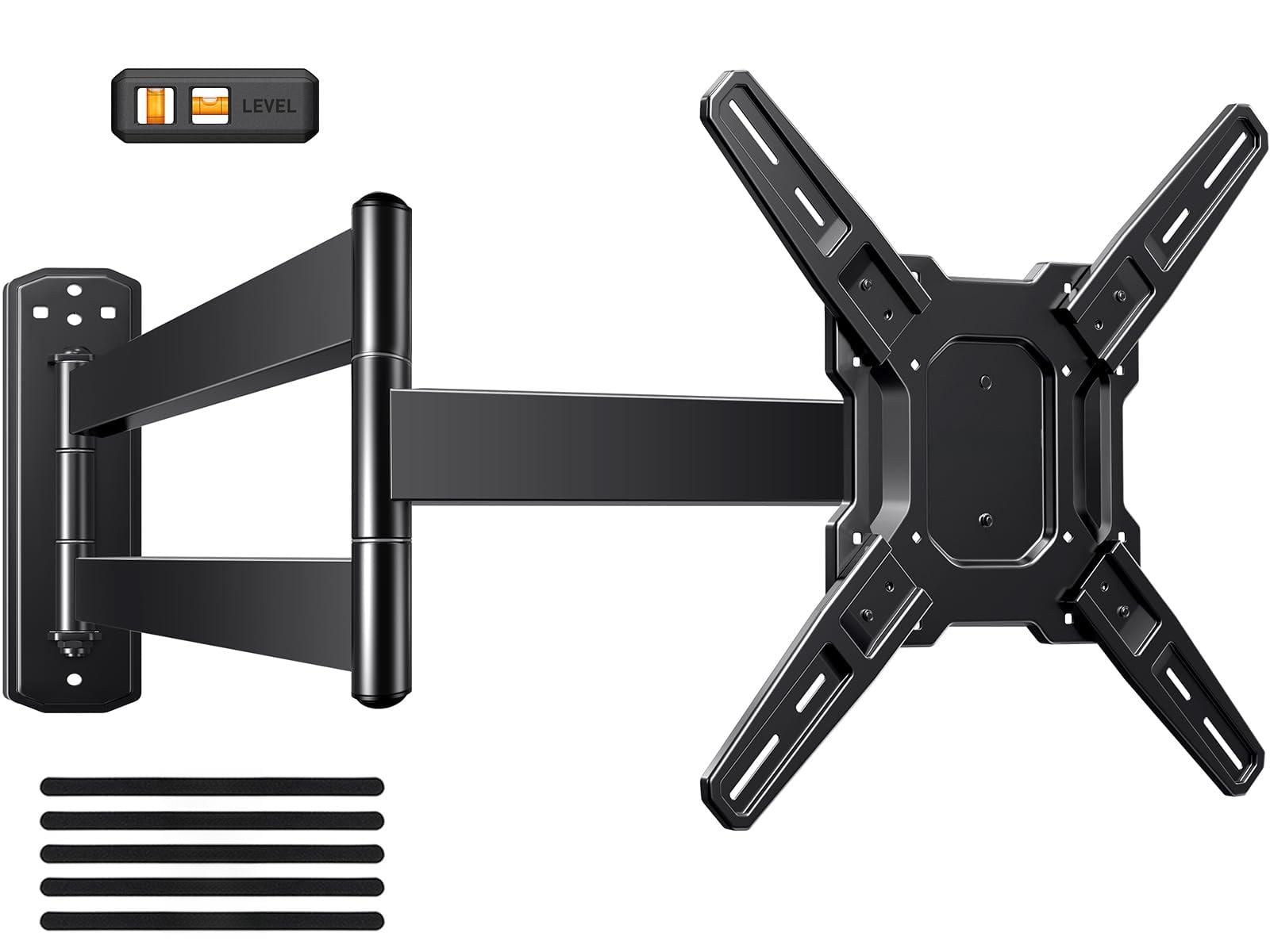 Earthley Blooms - Long Arm Tv Wall Mount Tvs Up s Corner Bracket With 31 65 Extension Swivel Tilt Articulating Arms Full Motion - 31.6 inch long arm TV mount