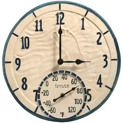 I I 12 1 11 - 10 2 - 9 3 20 40 8 O TAYLOR. 60 4 -20 80 7 100 5 -40 -60 120 F
Corrected:
12 1 11 10 2 9 3 8 4 7 5 6
20 40 60 80 100 120
TAYLOR
°F
