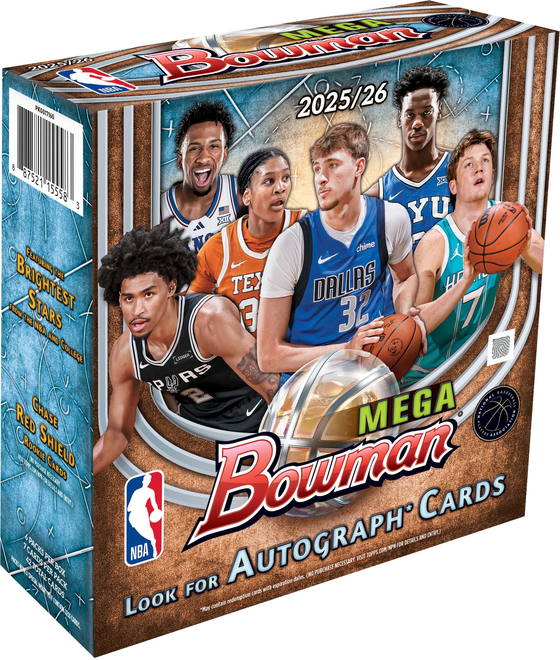 2025-2026 Topps Bowman Basketball Mega Box