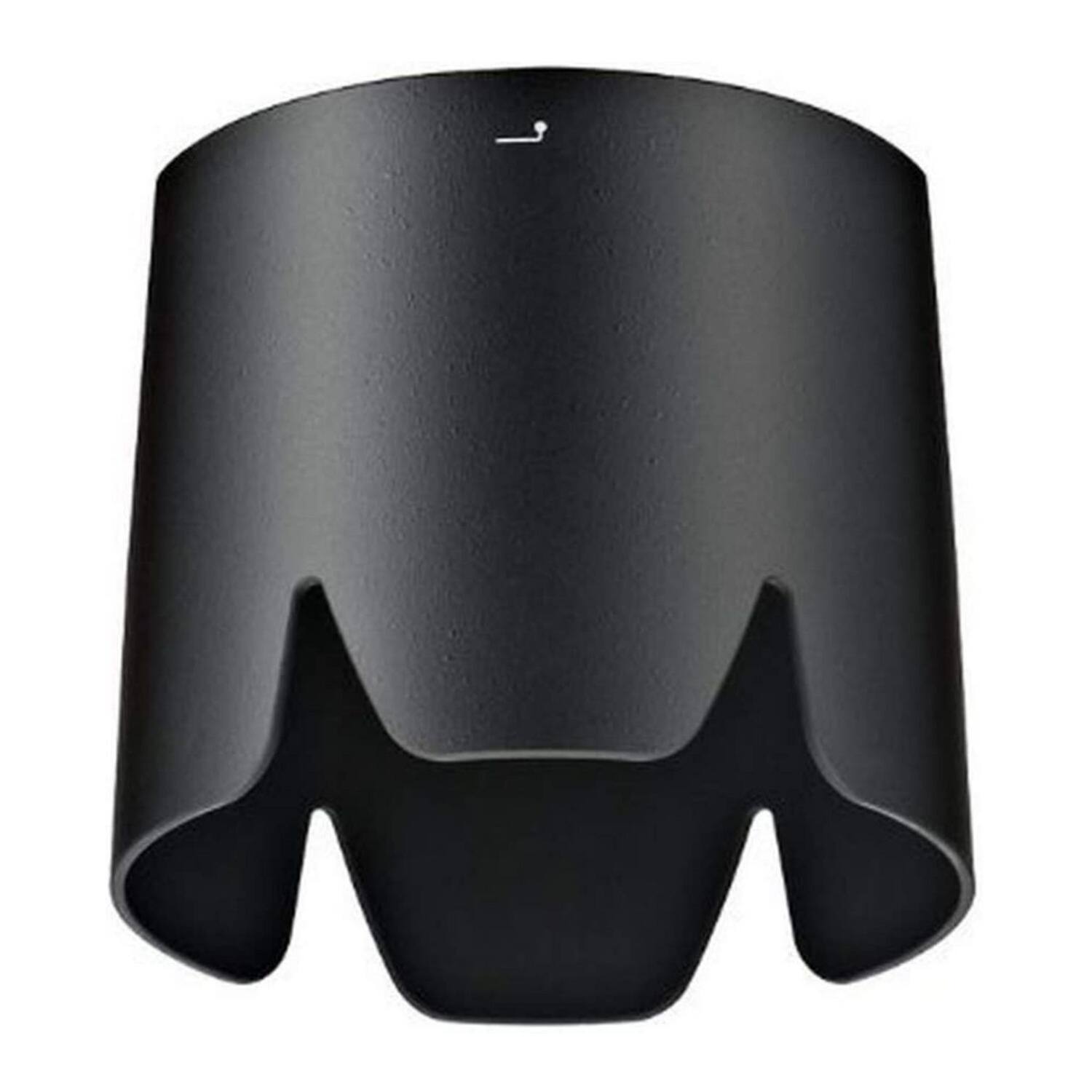 Left. Nikon - Nikon HB-65 Impact Protection Maximum Coverage Snap-On Lens Hood (Black).