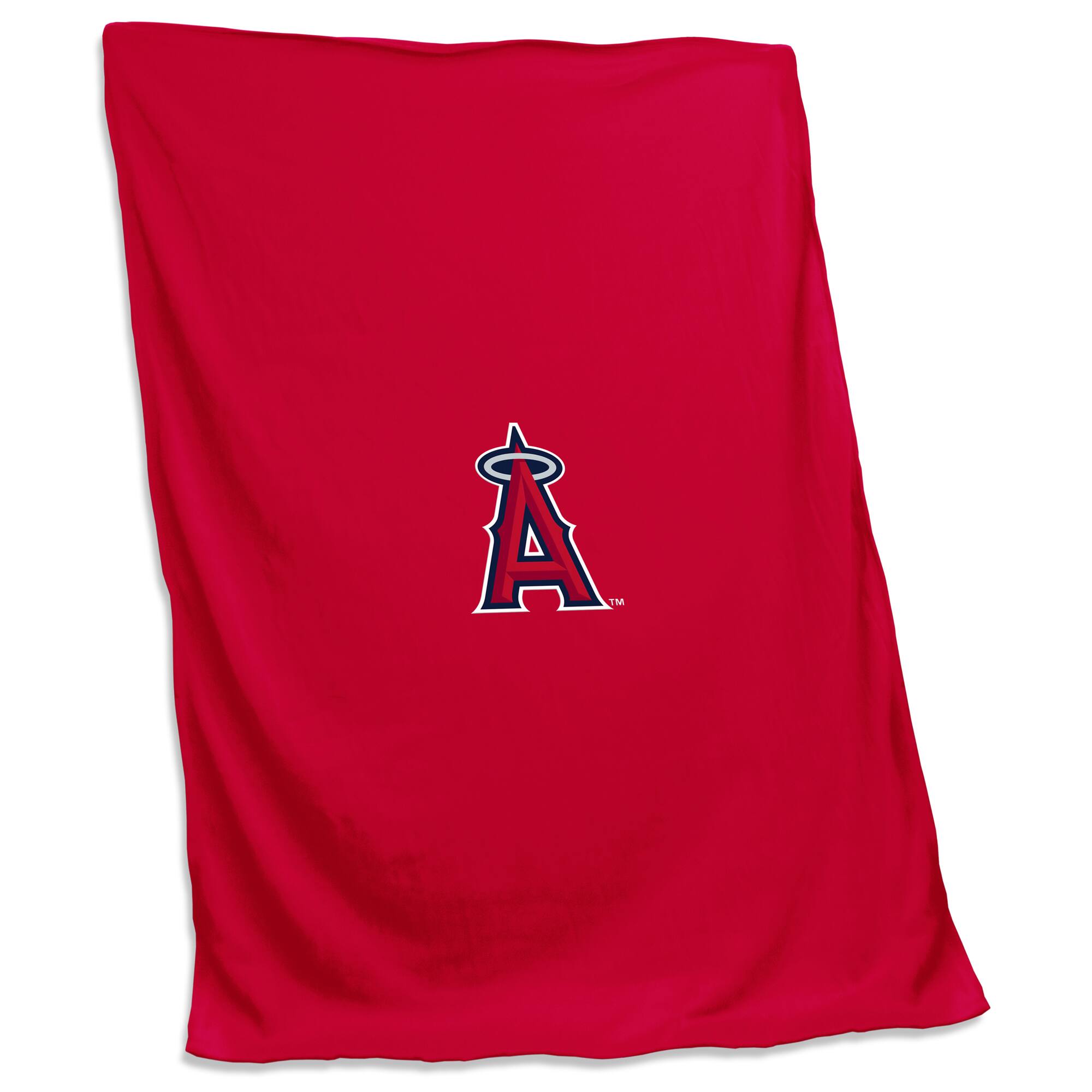 Photos - Duvet MLB Logo Brands - Los Angeles Angels 54'' x 84'' Sweatshirt Blanket - Multicolor 4313512 