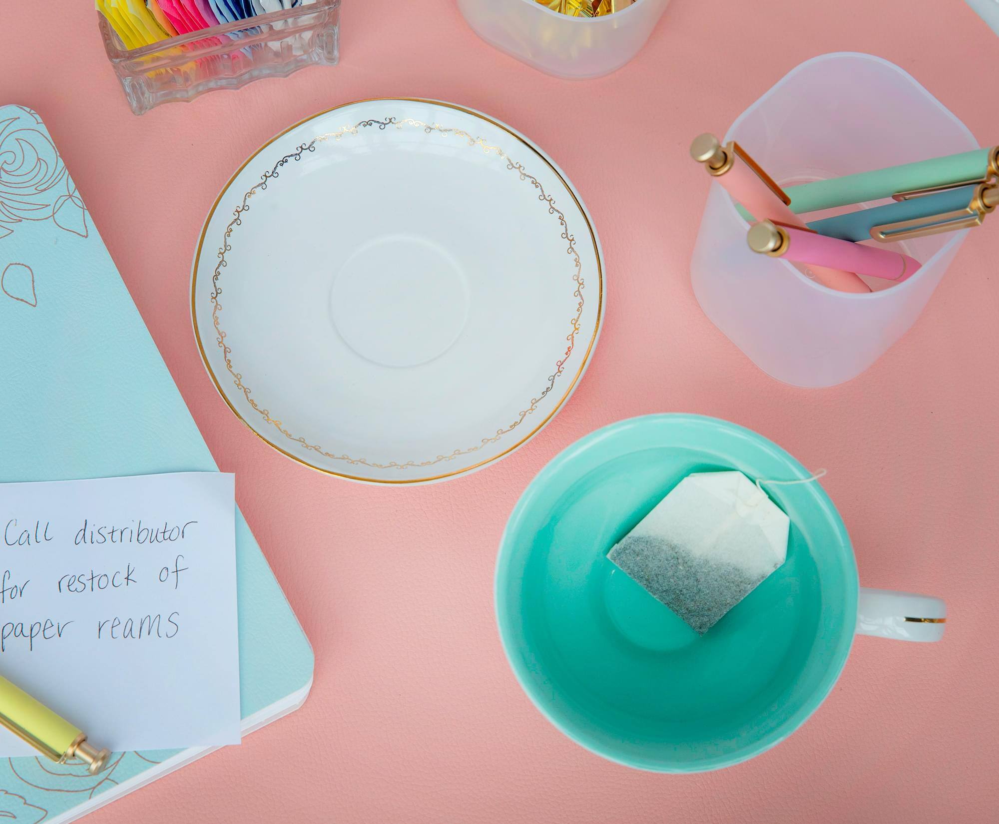 Call distributor for restock of paper reams