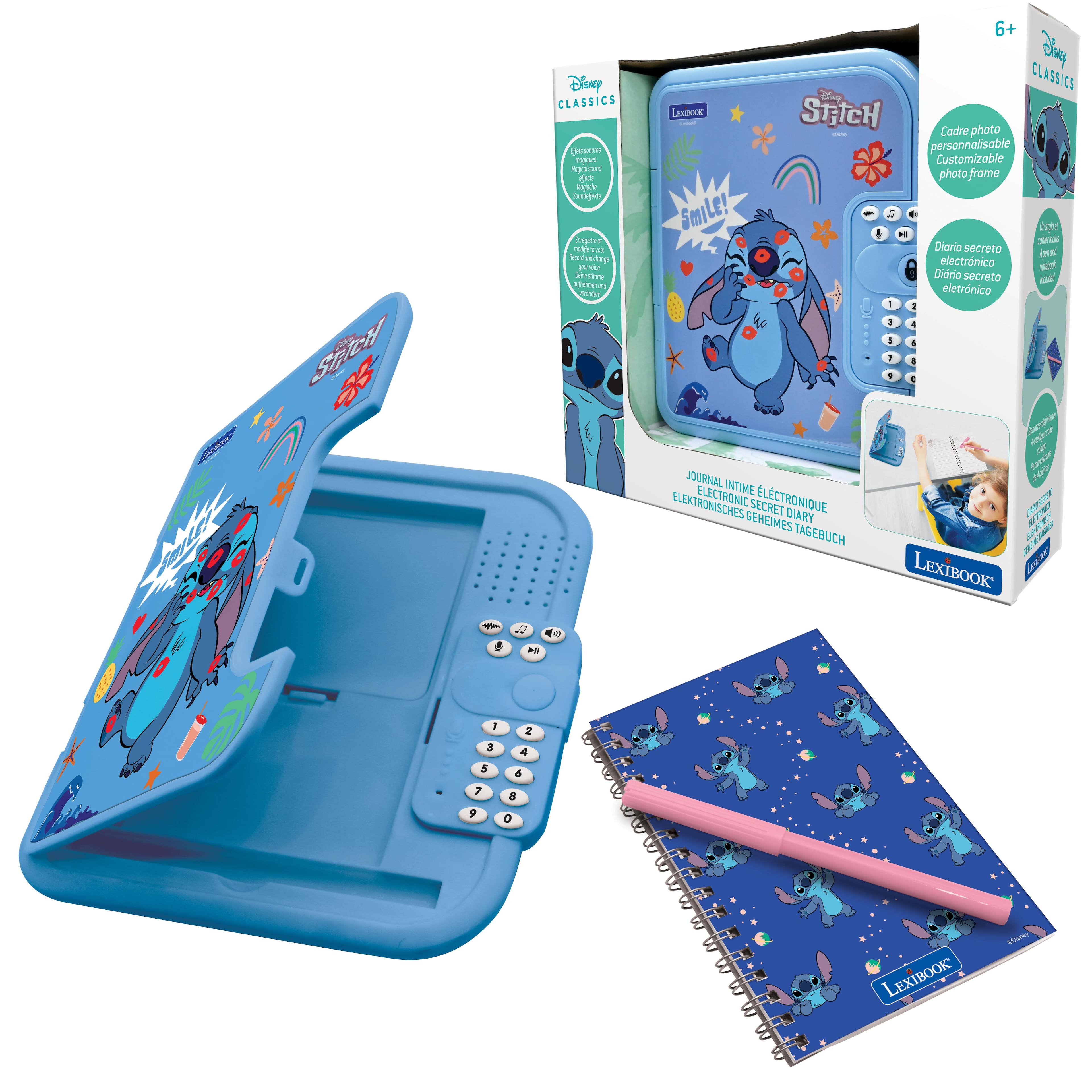 Lexibook - Disney Stitch Secret Safe Electronic Diary