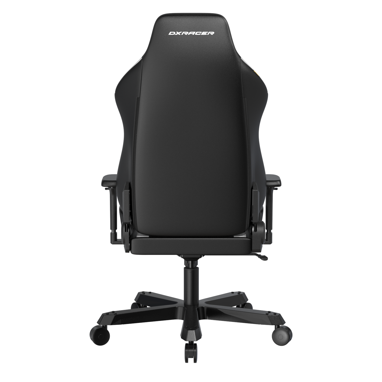 Back. DXRacer - DXRacer Tank Series Gaming Chair – Armour Edition Black & White, Oversized XXL Ergonomic Design & Heavy-Duty Support - Black and White.