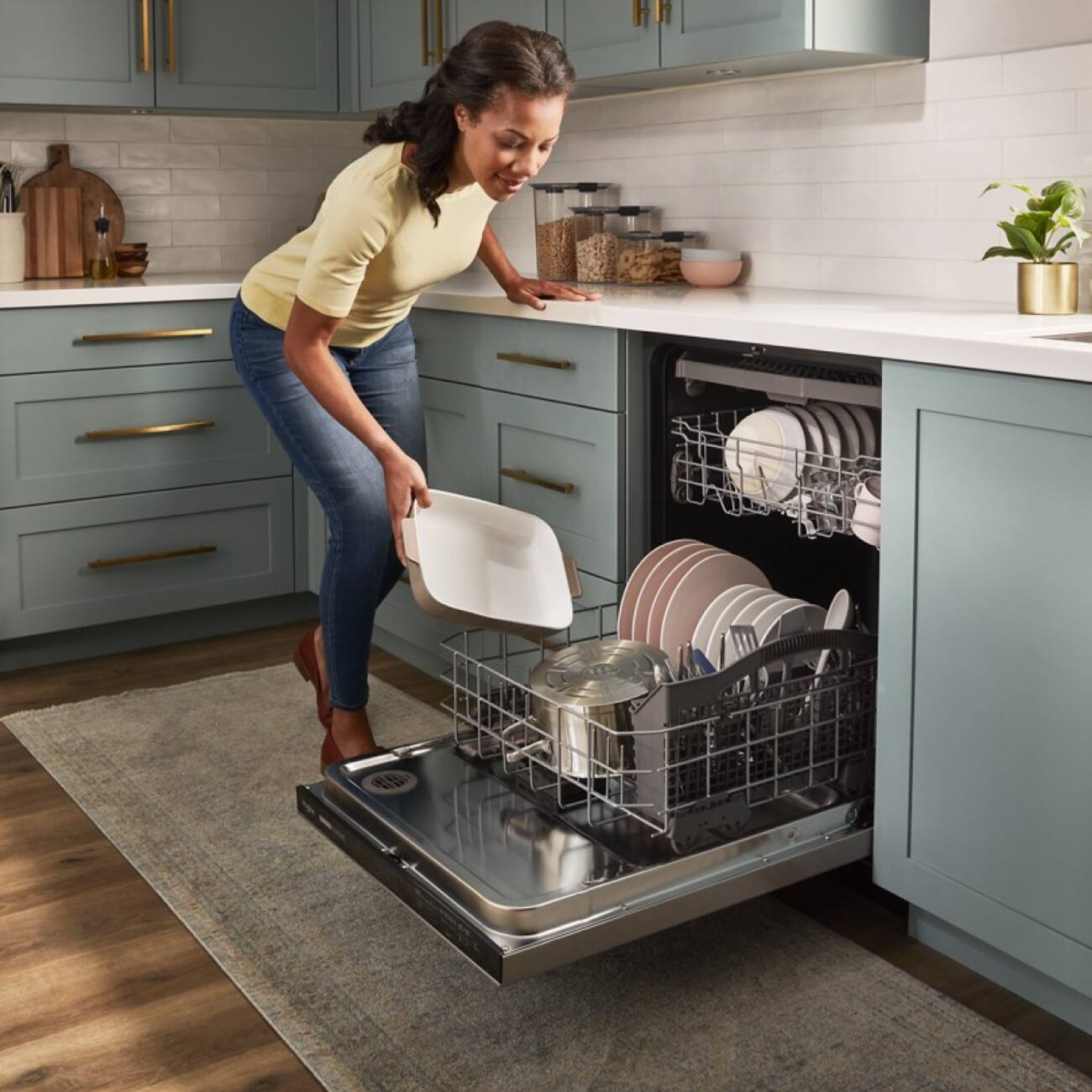 Alt View 7. Whirlpool - 24 inch Quiet Dishwasher with 3rd Rack - Fingerprint Resistant Stainless Steel.
