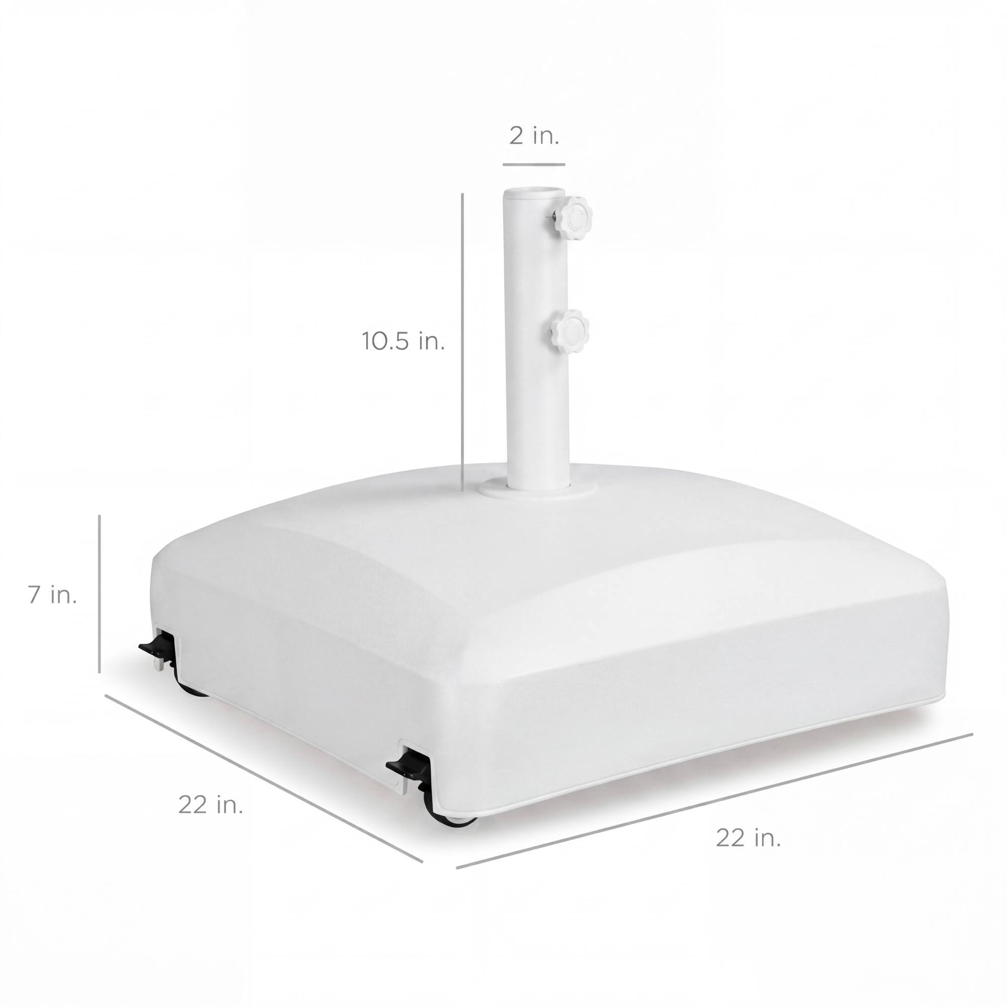 2 in.  
10.5 in.  
7 in.  
22 in.  
22 in.
