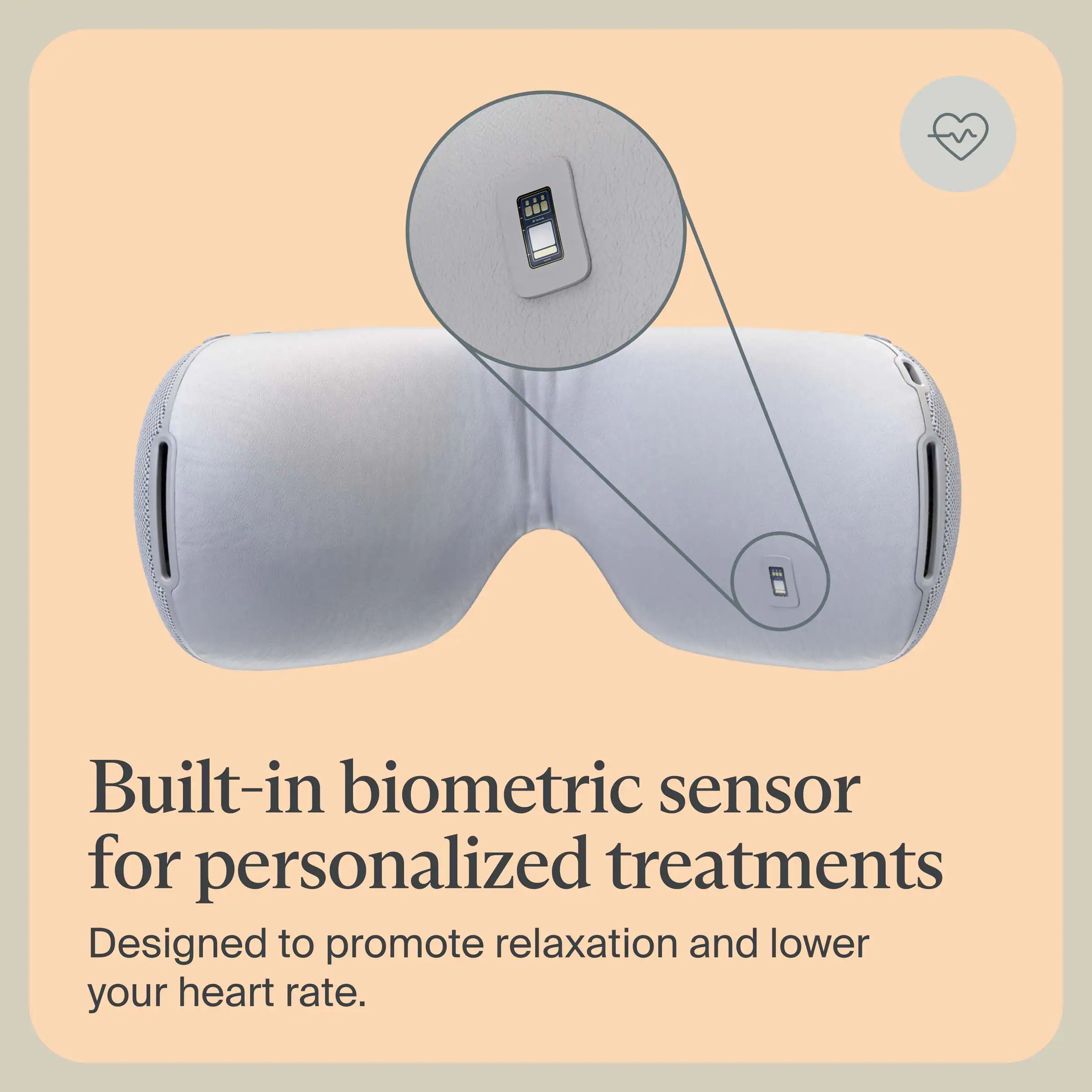 Alt View 16. Therabody - Refurbished Smart Goggles - White.