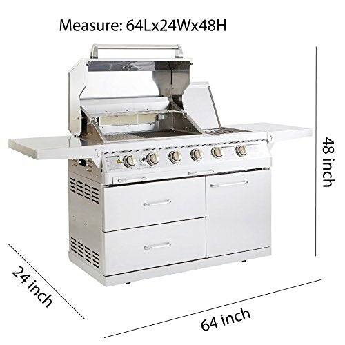 Measure: 64Lx24Wx48H  
48 inch  
24 inch  
64 inch