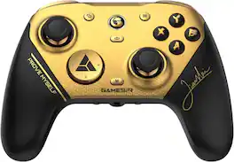 GameSir - G7 Pro 8k Controller for PC, Mag-Res TMR Sticks, Hall Effect Triggers, 8000Hz Polling Rate, Tri-Mode Connectivity - Black/Gold