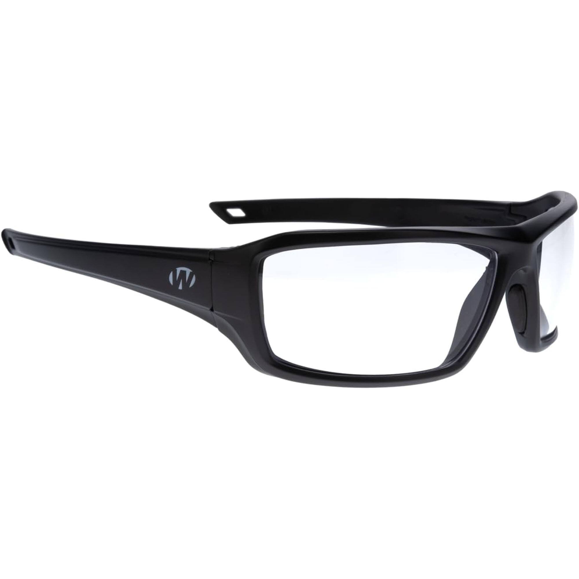 Alt View 2. Walker’s - Walker's Forge Full Frame Shooting Glasses w/Case - Clear - Clear.