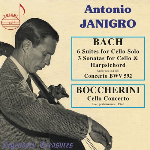 Antonio Janigro - Plays Bach & Boccherini   - COMPACT DISCS [CD] price history on PriceWatchPro