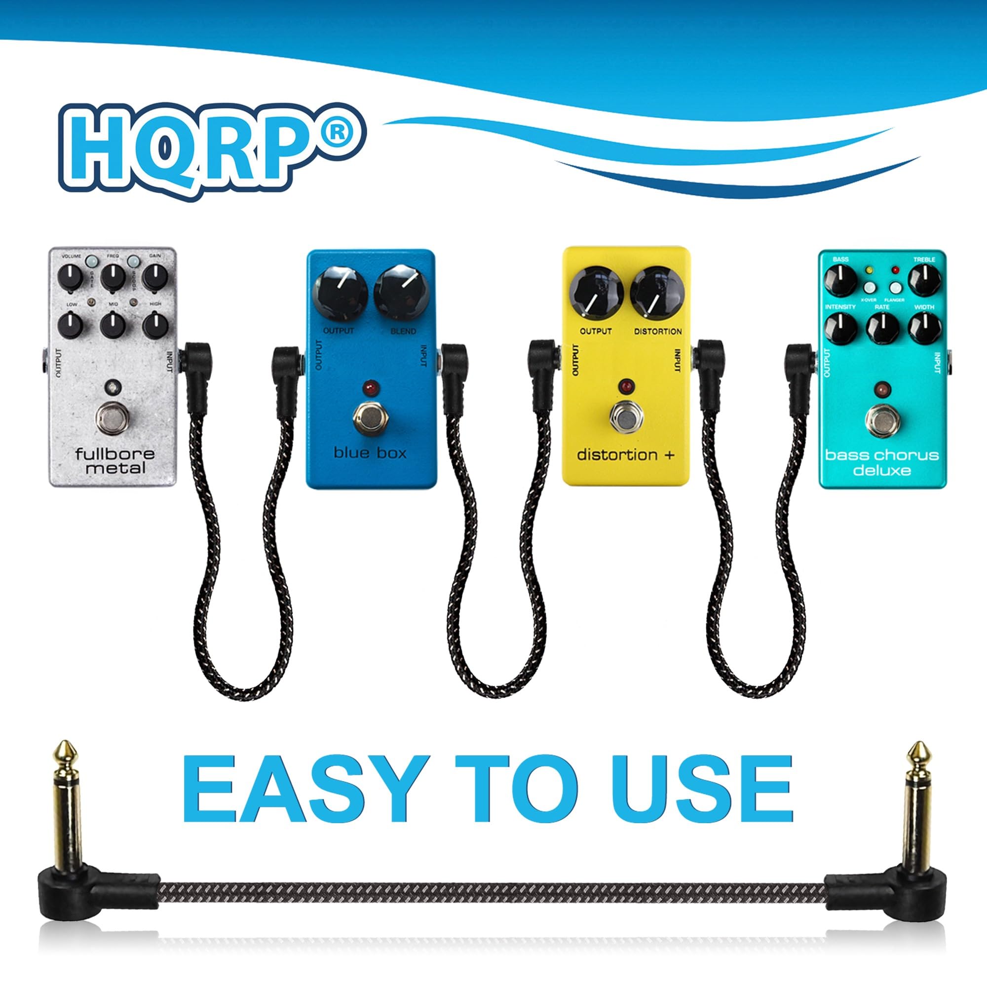HQRP®

- fullbore metal
- blue box
- distortion +
- bass chorus deluxe

EASY TO USE