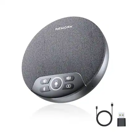 Front. Empire DigiLabs - Conference Speakerphone With Ai Noise Reduction Mics Voice Pickup Bluetooth usb c dongle Chain For Large Rooms - Default.