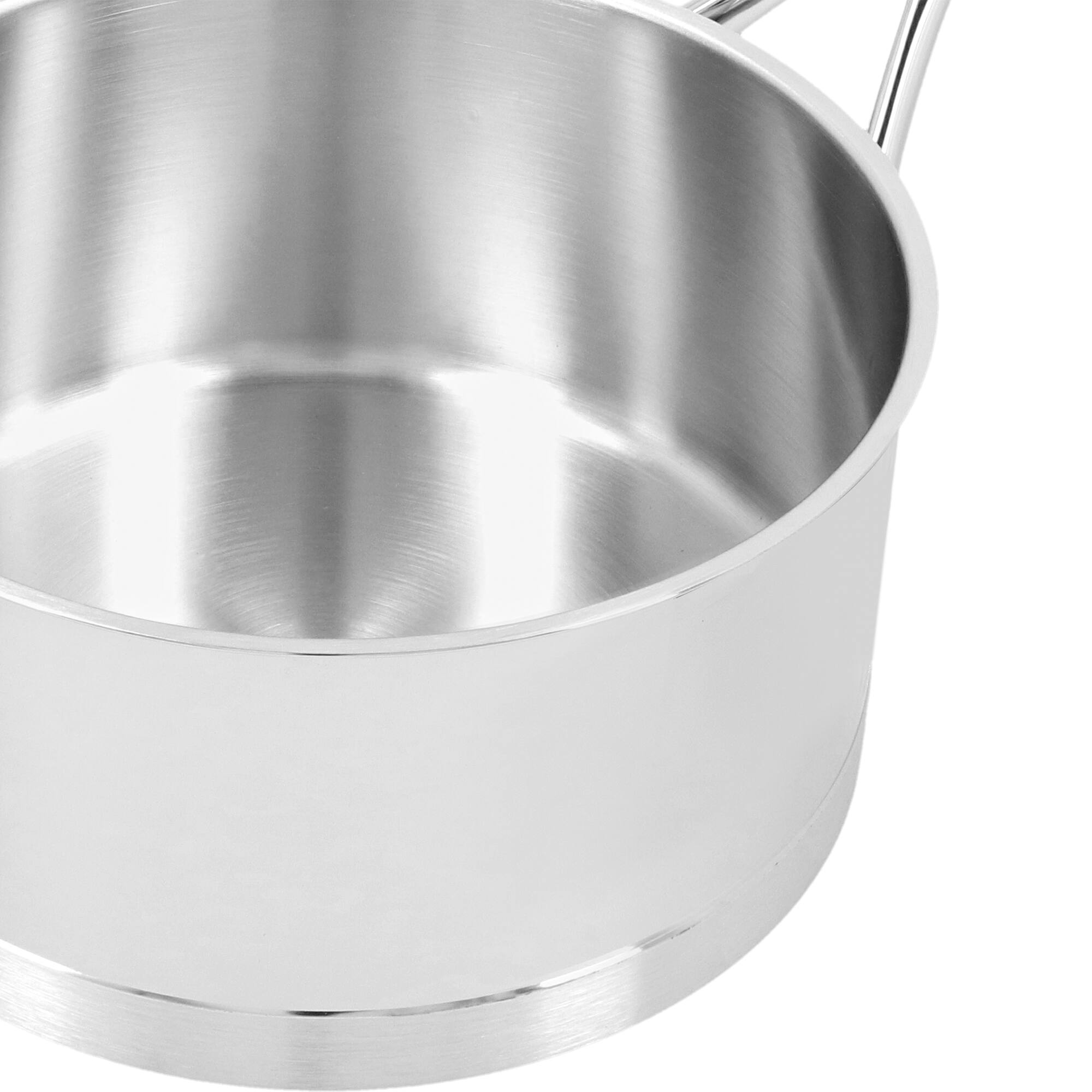 Alt View 7. Demeyere - Demeyere Atlantis Proline 7 2.3-qt Stainless Steel Saucepan - Stainless Steel.