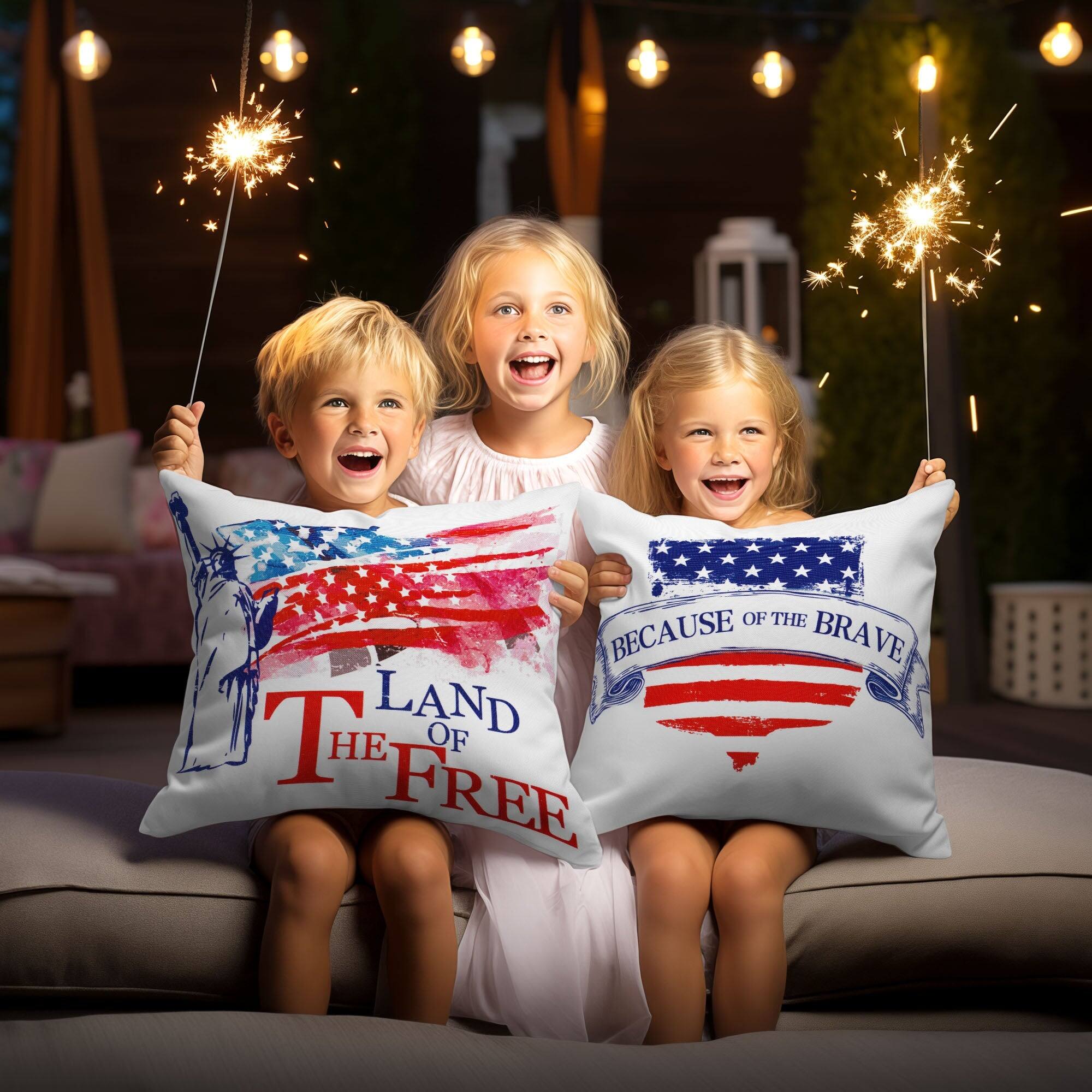 "Land of the Free  
Because of the Brave"