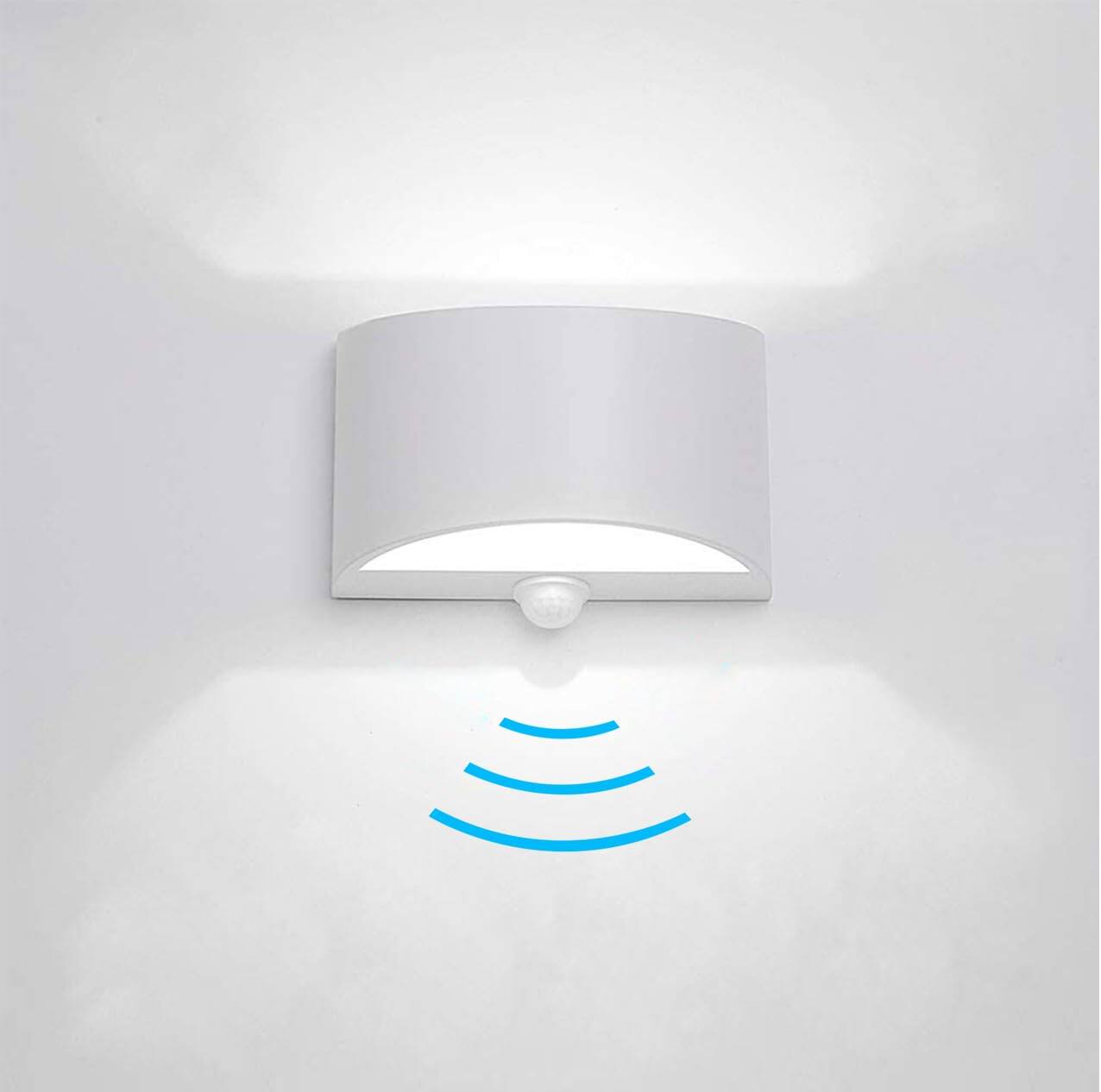 Reds Spade Led HardwiMotion Sensor Light Indoor Wall Sconce Aluminum ...