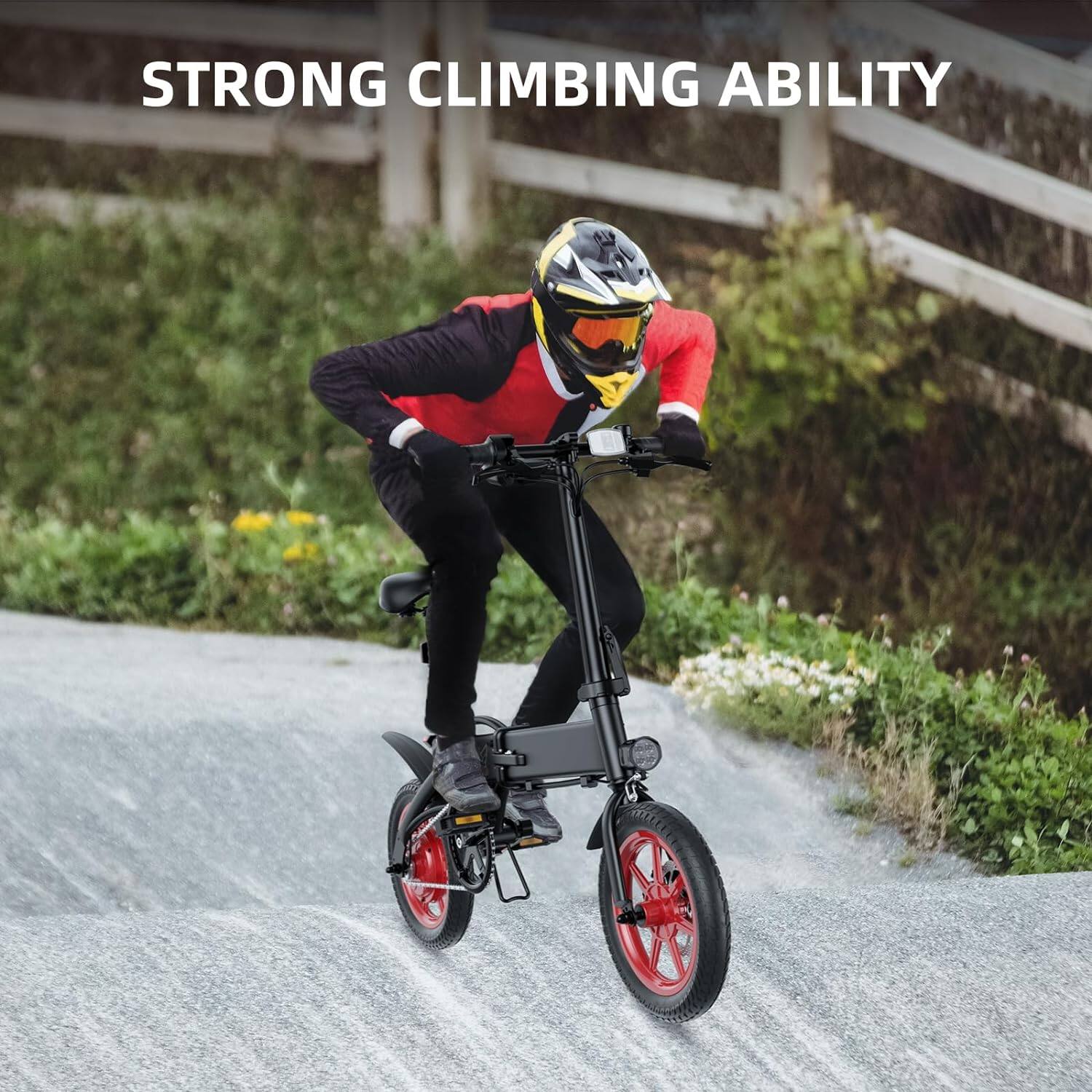 STRONG CLIMBING ABILITY