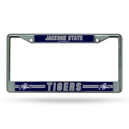 Rico Industries - Jackson State Tigers Chrome Metal License Plate Frame - Multi