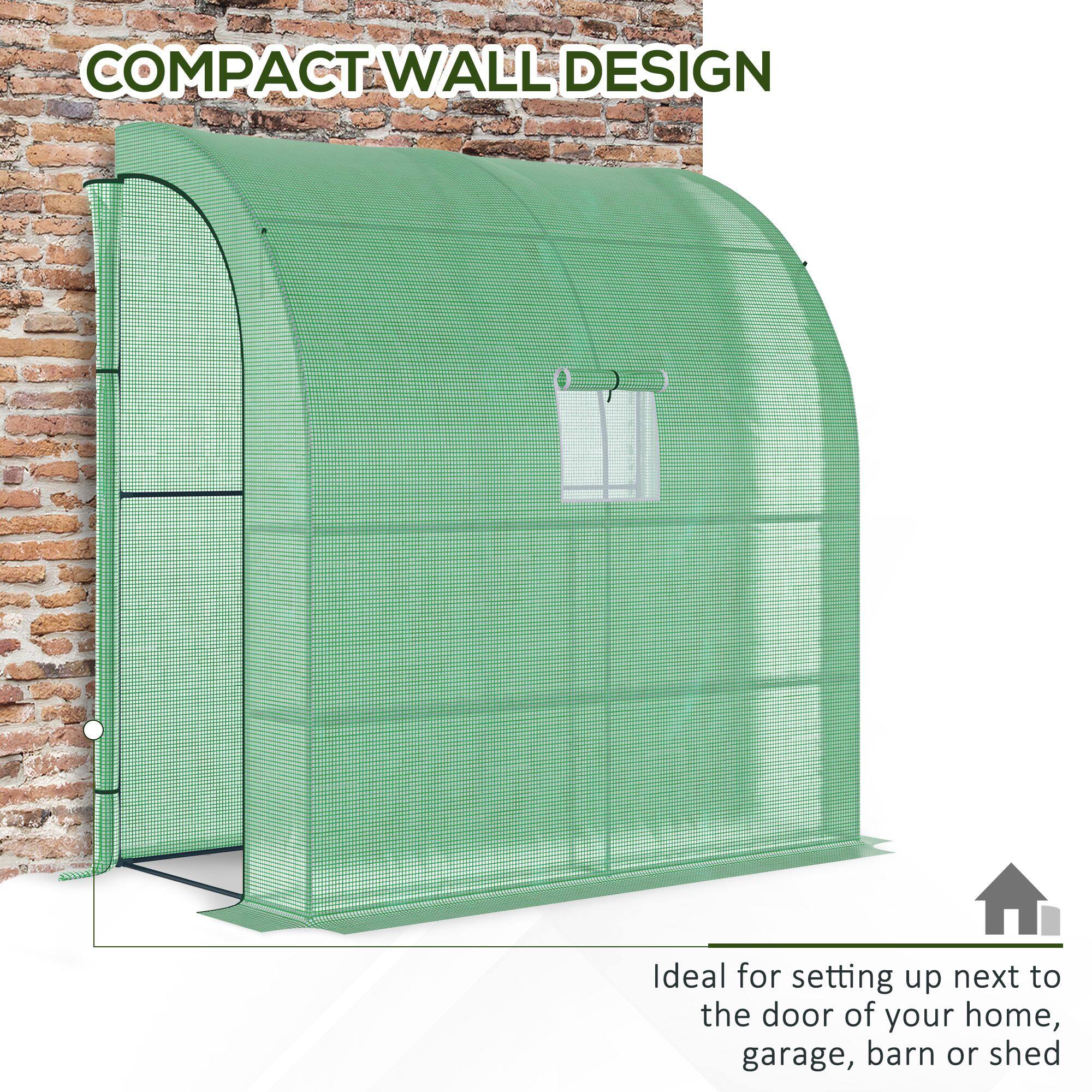 COMPACT WALL DESIGN
Ideal for setting up next to the door of your home, garage, barn or shed