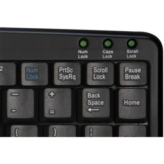 Num Lock
Caps Lock
Scroll Lock
2
Num Lock
PrtSc SysRq
Scroll Lock
Pause Break
- -
+
Back Space
Home