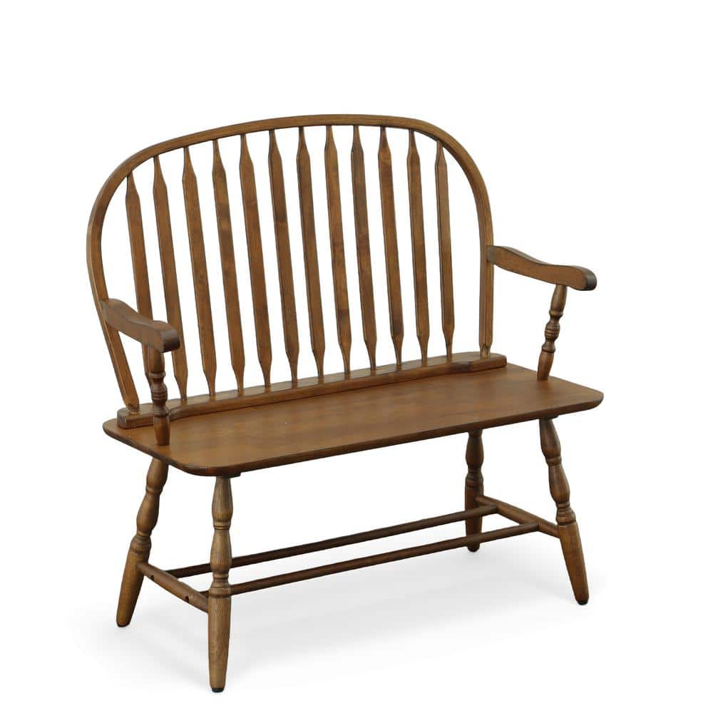 Carolina Chair & Table - Windsor Bench - American Oak