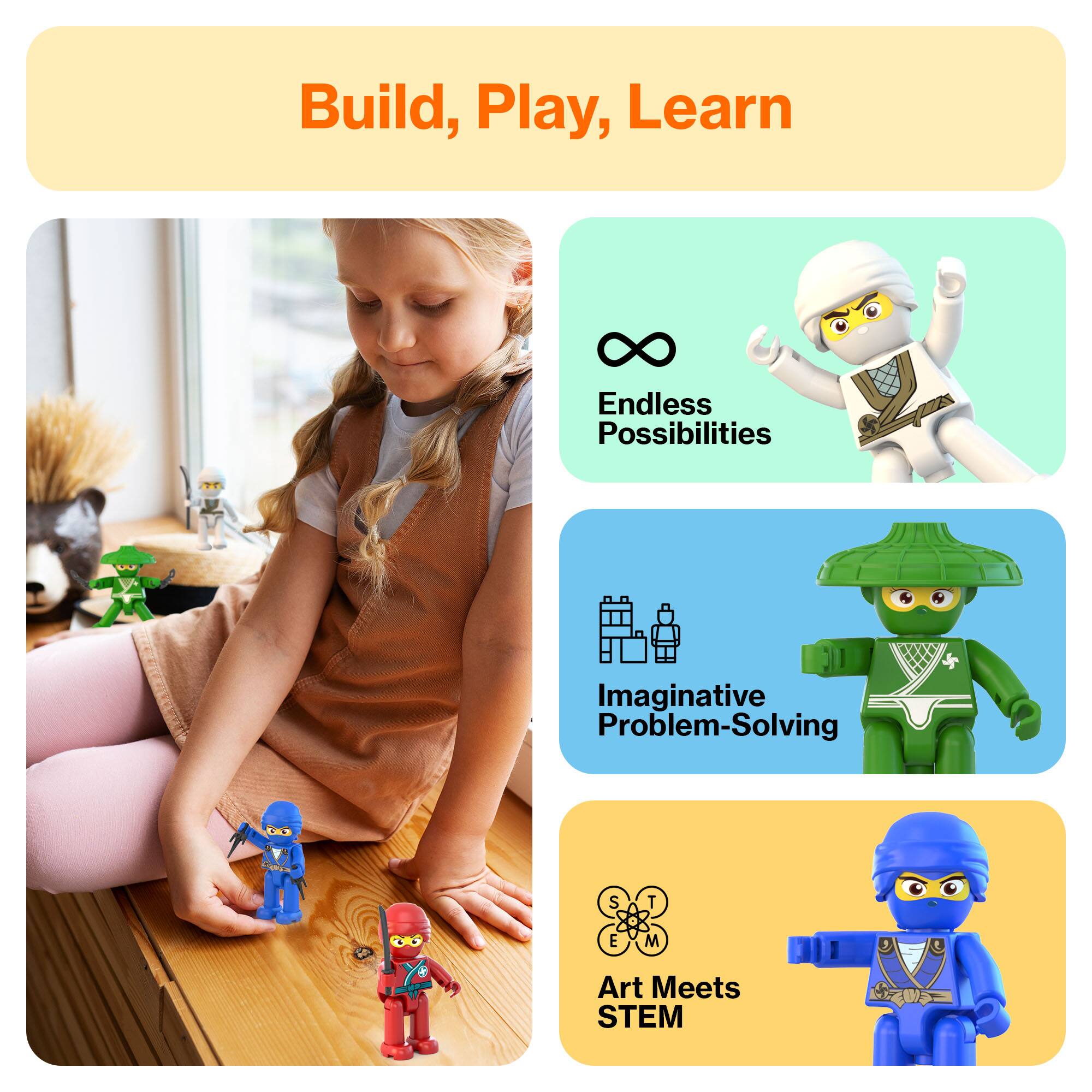 Build, Play, Learn

Endless Possibilities

Imaginative Problem-Solving

Art Meets STEM
