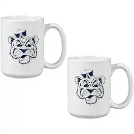 Indigo Falls - Auburn Tigers Two Pack 15oz. Vault Sketch Ceramic Mug Set - Multicolor