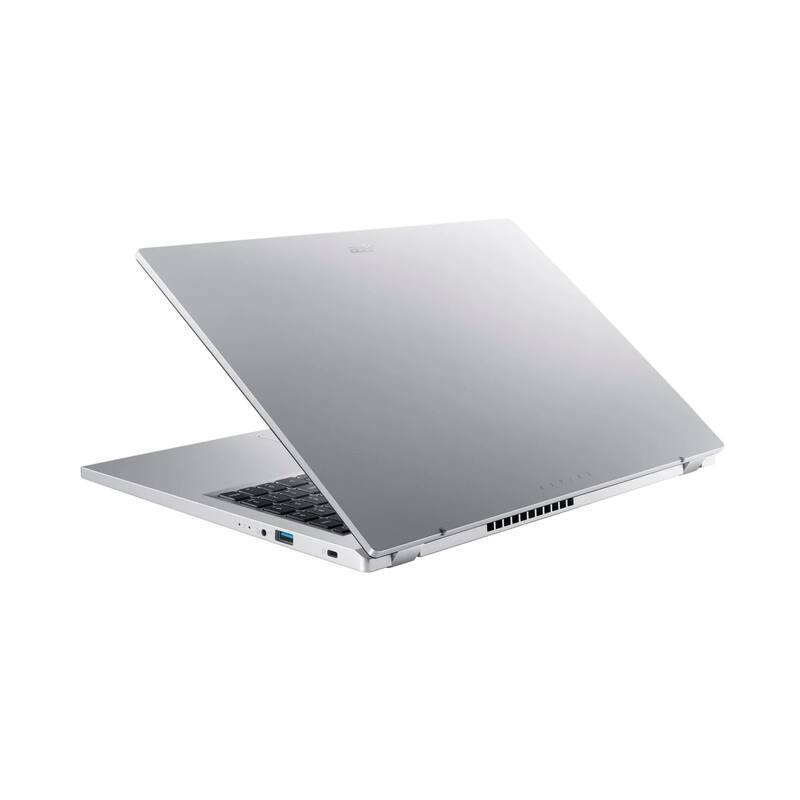 Alt View 5. Acer - Aspire Go 15.6" FHD Touchscreen Laptop,AMD Ryzen 5 7520U,8GB LPDDR5,2TB SSD,Win 11 Pro - Silver.