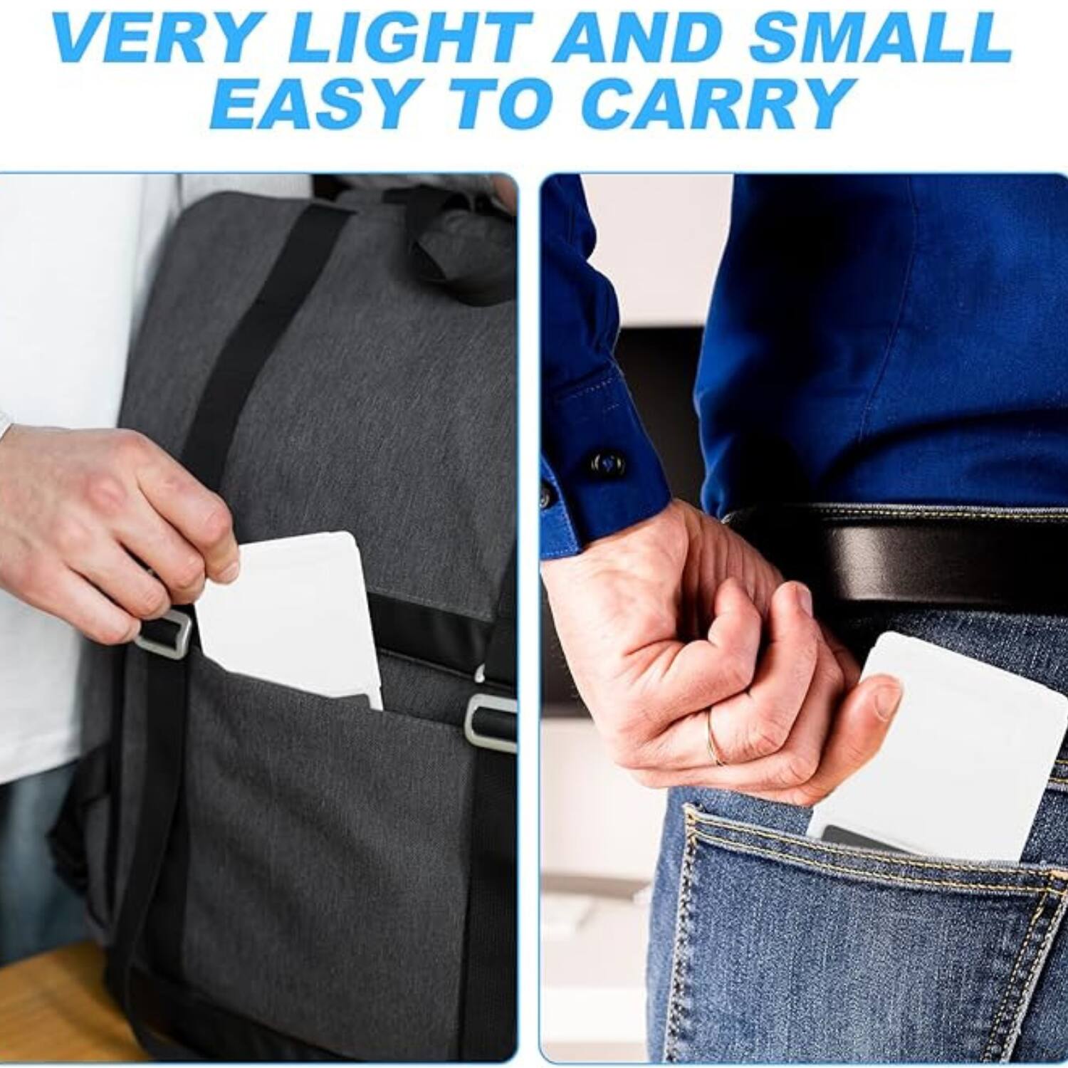 VERY LIGHT AND SMALL  
EASY TO CARRY
