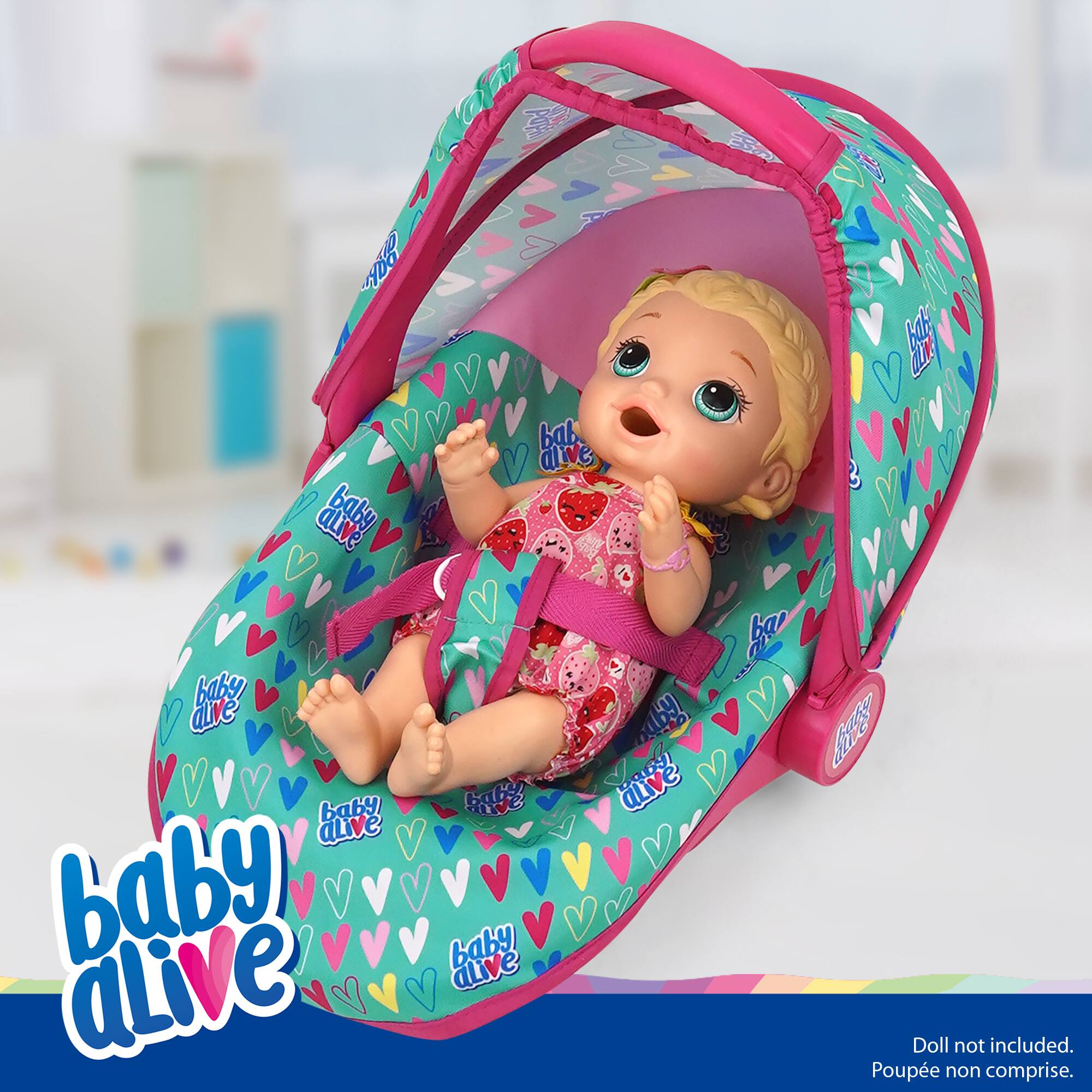 2014 Baby Alive doll not included. Poupe non comprise.