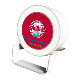 Keyscaper - Cooperstown Team Logo Night Light Charger with Bluetooth Speaker - Multicolor