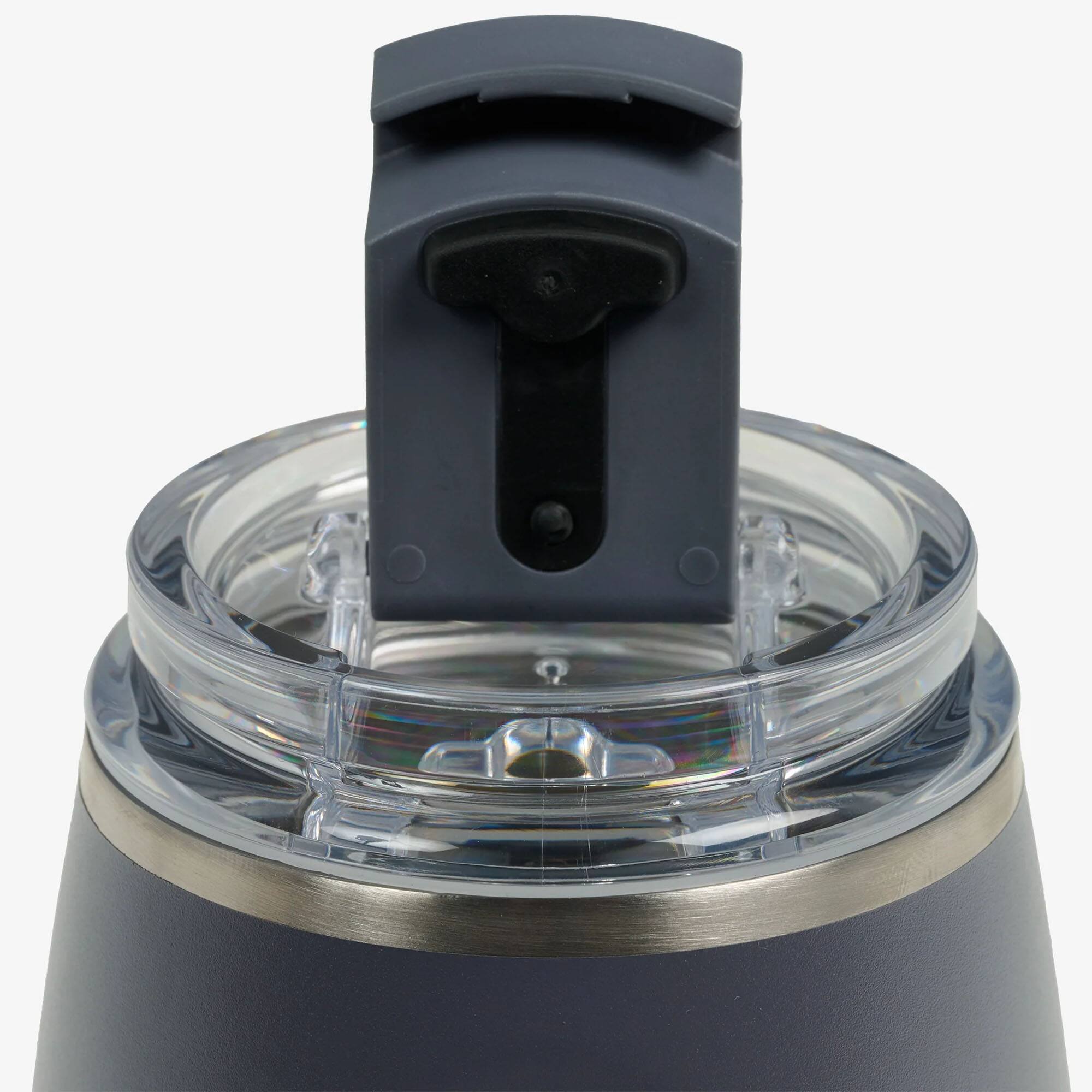 Alt View 4. Igloo - IGLOO 10 oz. Stainless Steel Wine Tumbler, Carbonite - Carbonite.