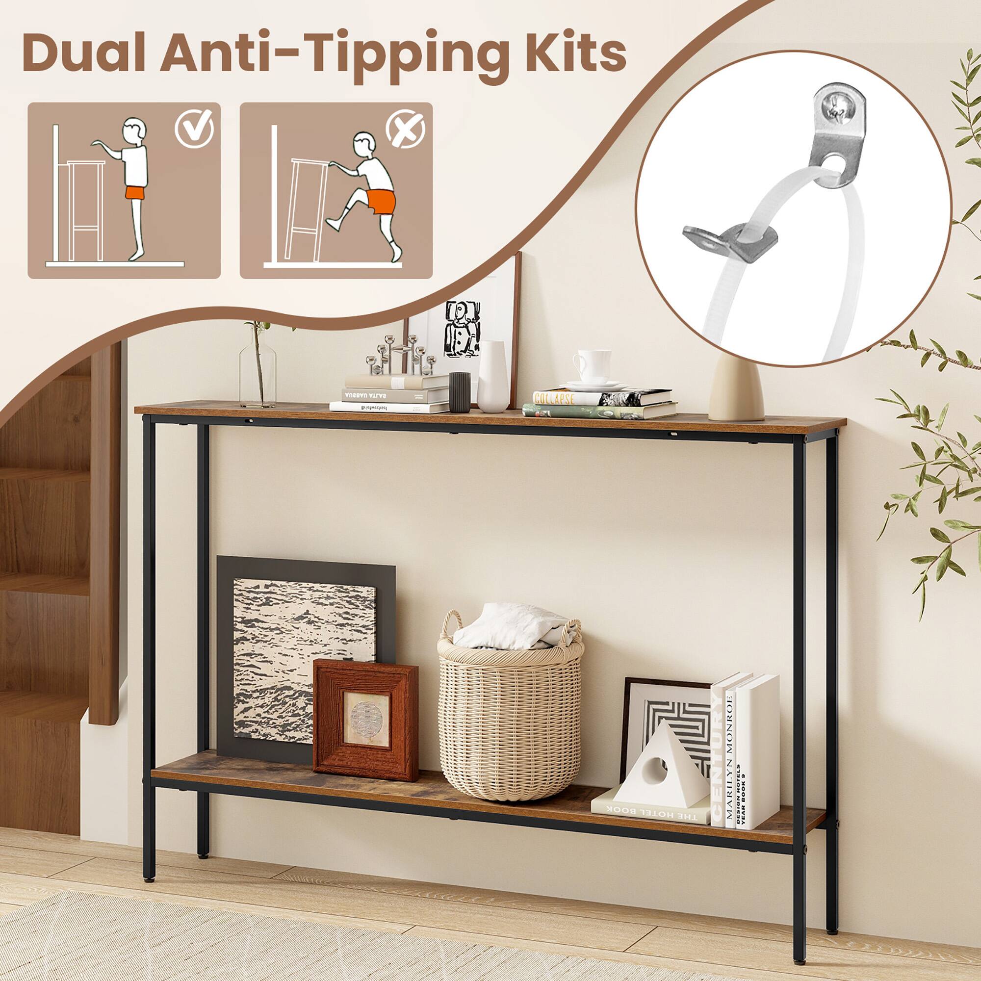 Dual Anti-Tipping Kits

- Correct usage: ✔️
- Incorrect usage: ❌

Dual Anti-Tipping Kits
