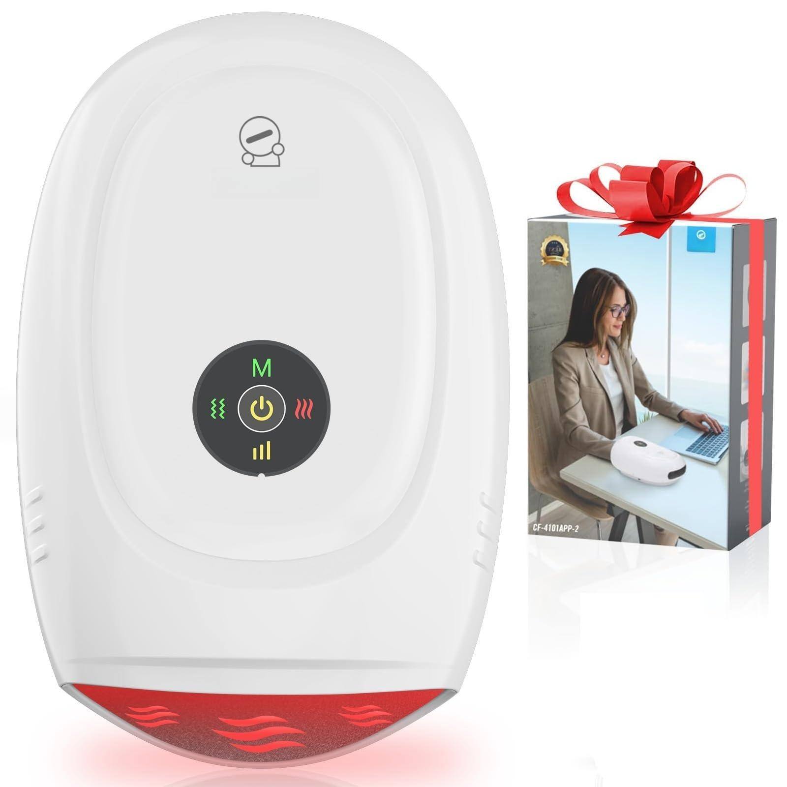 Front. Live At Space - Cordless Heated Hand Massager for Carpal Tunnel Relief, Compression & Vibration Therapy, 90min Portable Gift - 642146672941.