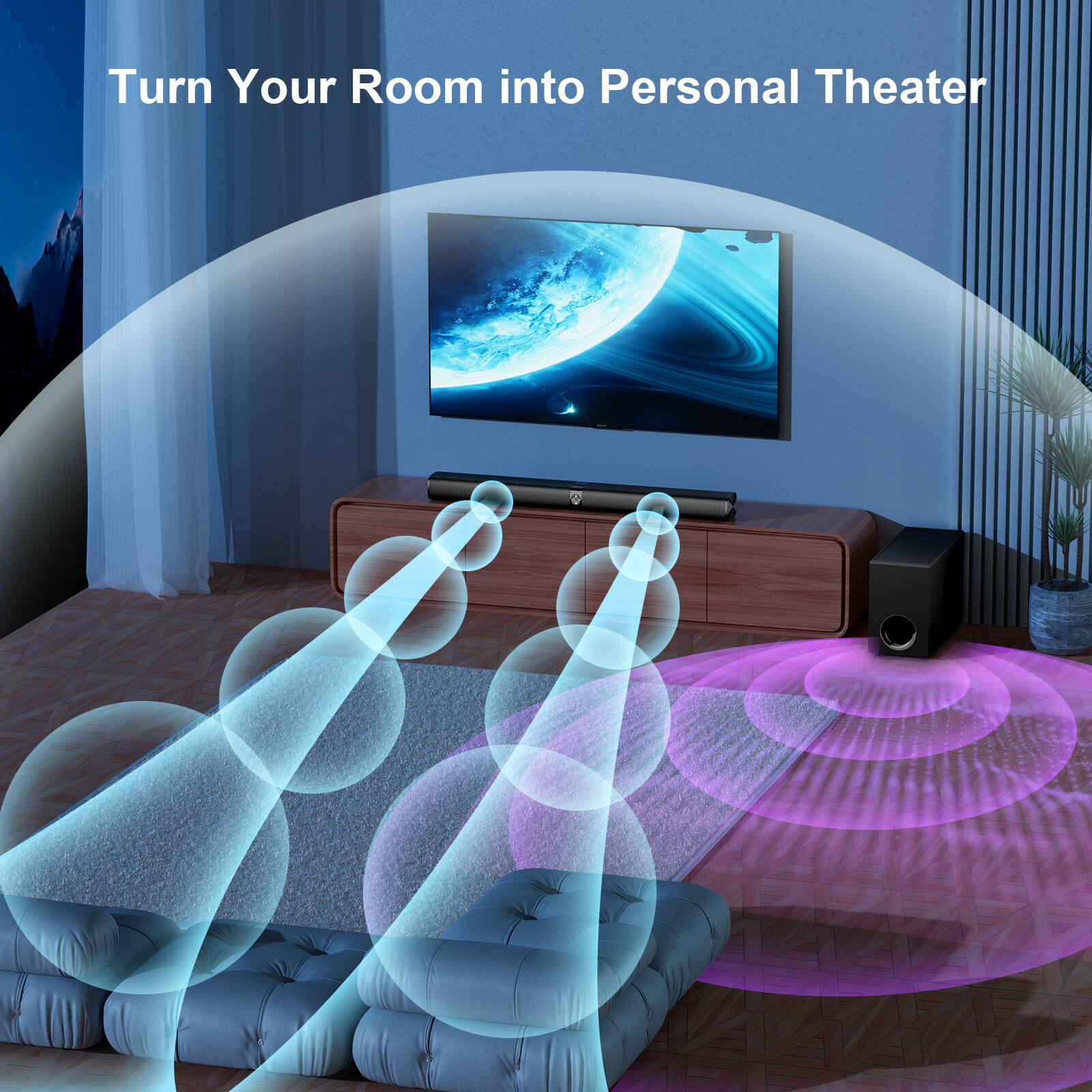 Turn Your Room into Personal Theater