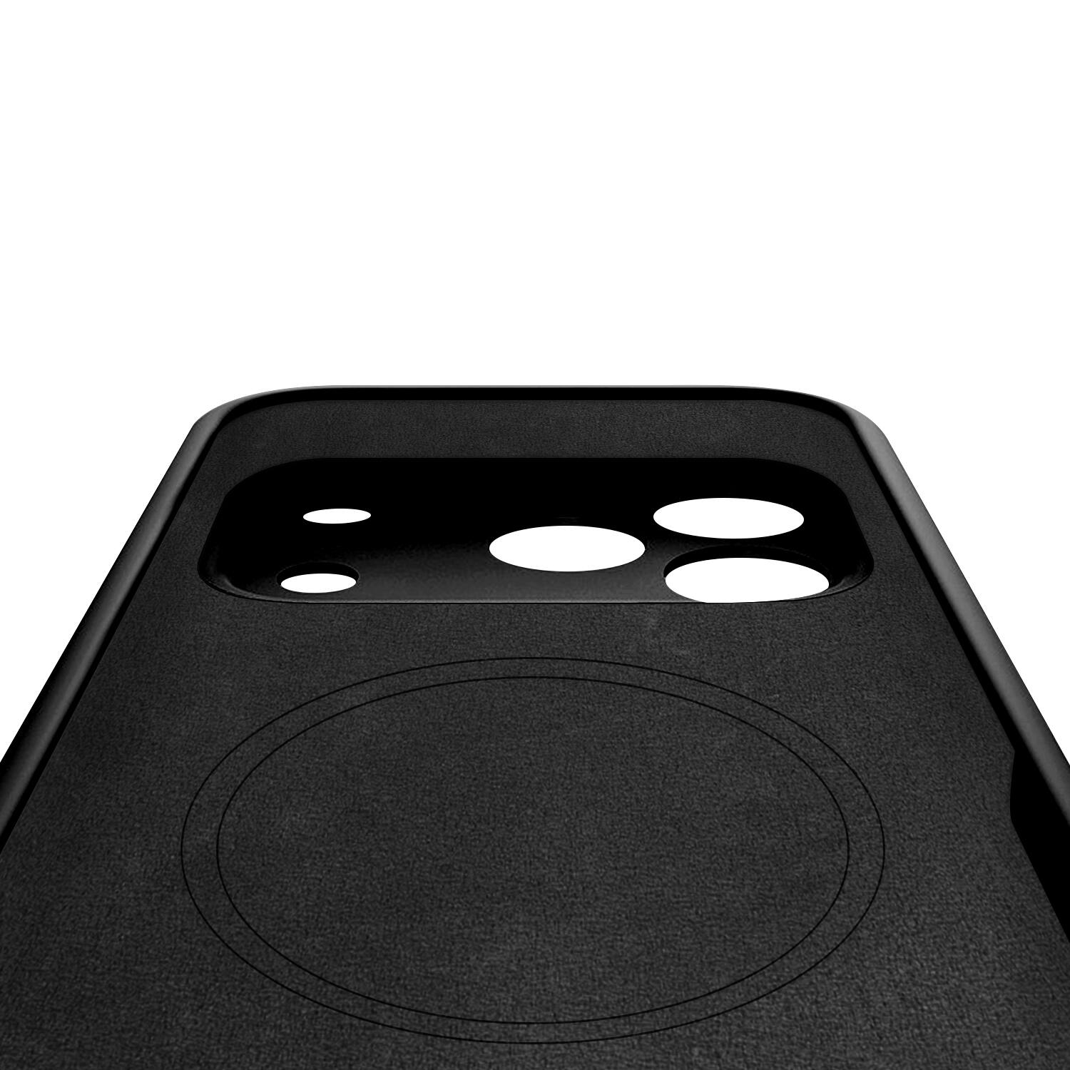 Alt View 2. SaharaCase - Apple iPhone 17 Pro Max Case | Ultra Thin Silicone | Smooth Finish | Anti-Slip Grip | Venture Series - Black.
