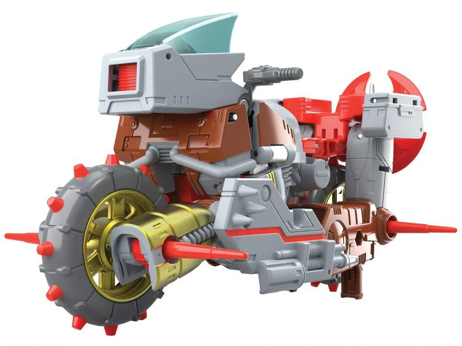 Alt View 4. Hasbro - Transformers Studio Series 86-14 Voyager Junkheap Action Figure - Red.