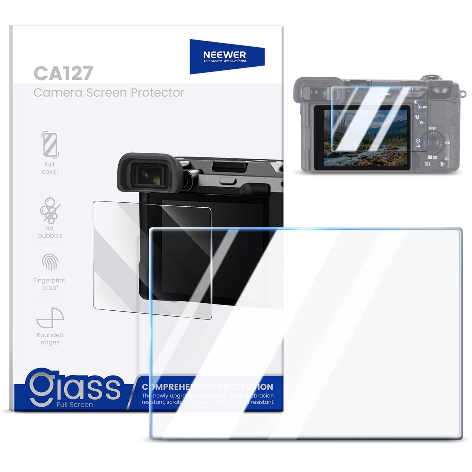 Neewer - 3" Screen Protector for Sony ZV-E1/α7 IV/α7C
